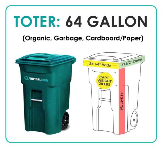 64 Gallon Tote