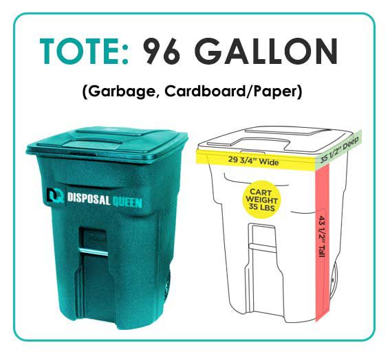 96 Gallon Tote