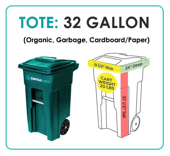 32 Gallon Tote