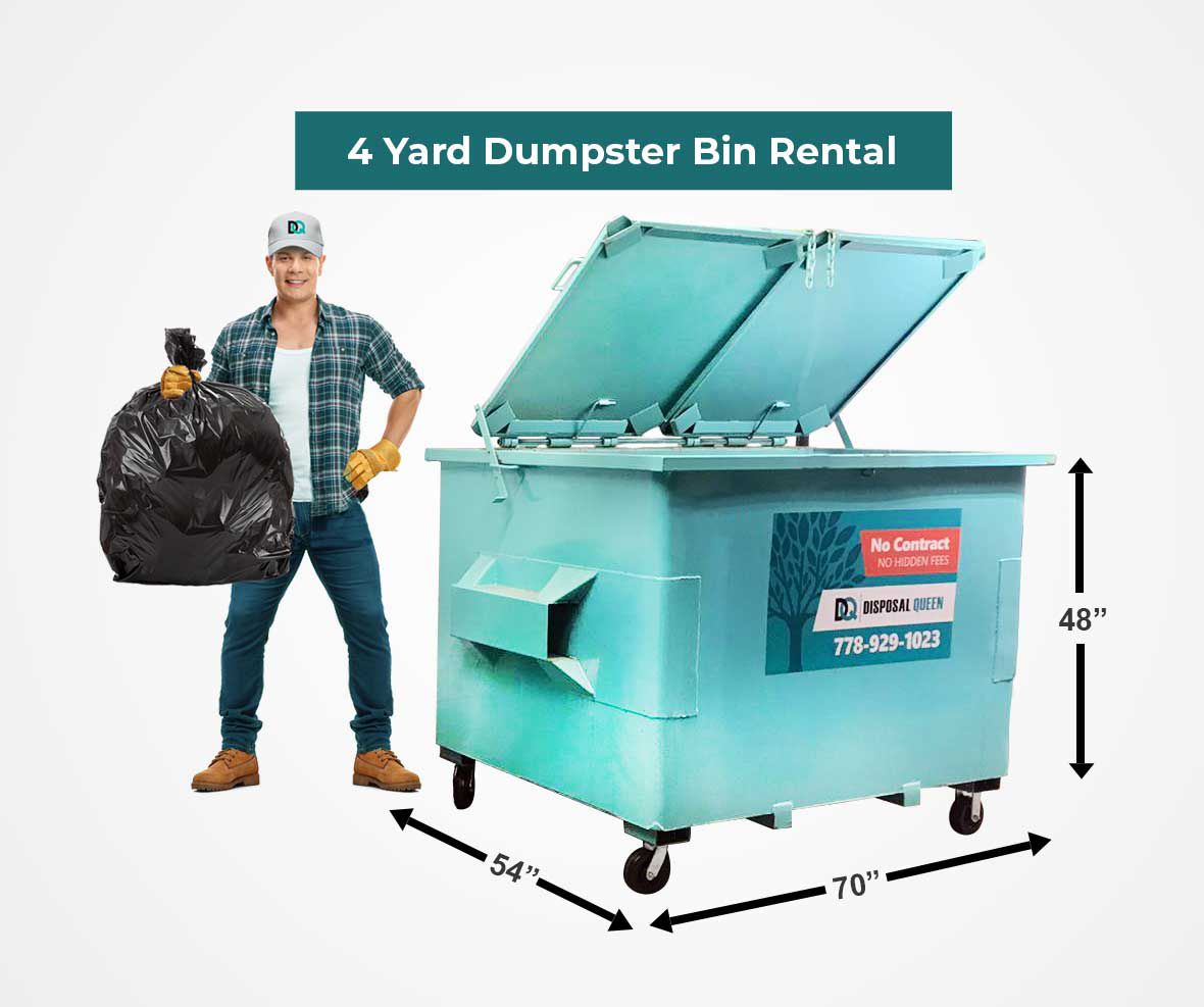 4 Yard Dumpster Rental