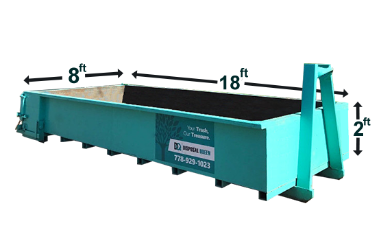 [10BIN] 10 Yard Dumpster Rental (Bin Rental + Scale)