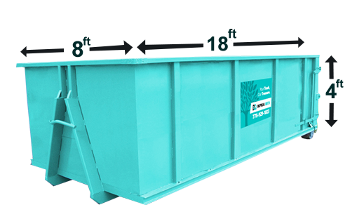 [20BIN] 20 Yard Dumpster Rental (Bin Rental + Scale)